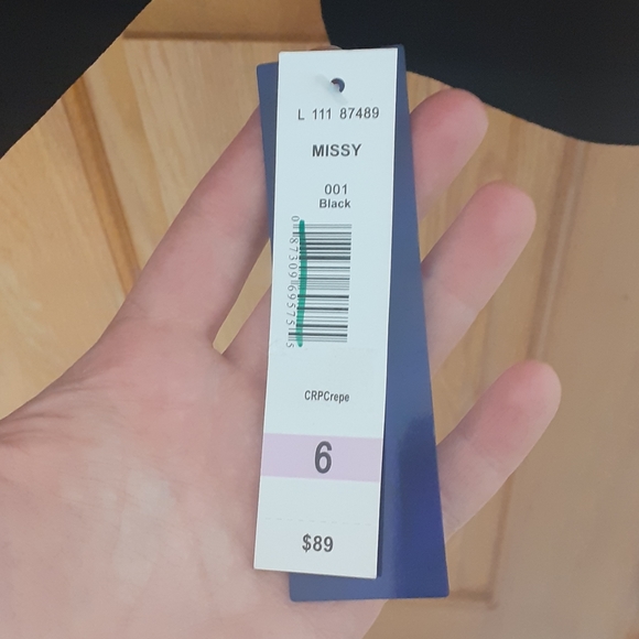 NEW Nygard Black Blazer With Pockets Size6 - Picture 3 of 7